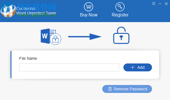 Cocosenor Word Unprotect Tuner移除Word文件密碼的方法