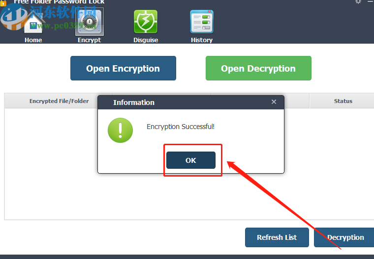 Free Folder Password Lock加密文件夾的方法