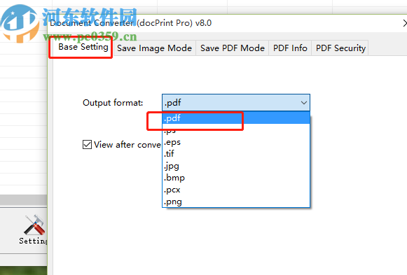 VeryPDF Document Converter將Excel轉(zhuǎn)換成PDF的方法