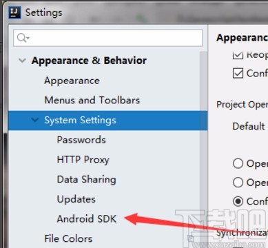 IntelliJ IDEA設置Android sdk路徑的方法