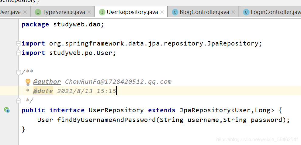 spring boot 日志/頁(yè)面處理、實(shí)體類構(gòu)建、后臺(tái)管理功能的實(shí)現(xiàn)