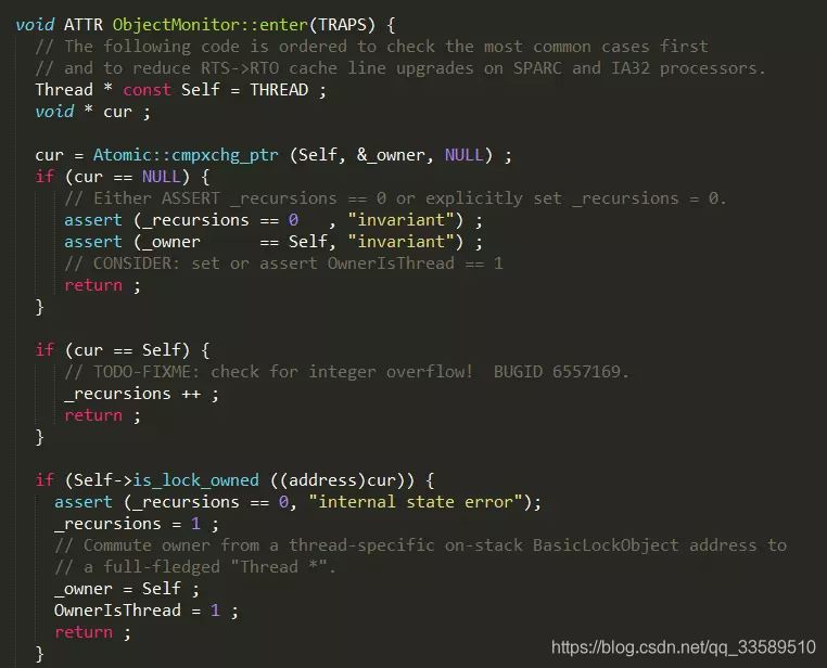 Java同步關鍵字synchronize底層實現原理解析