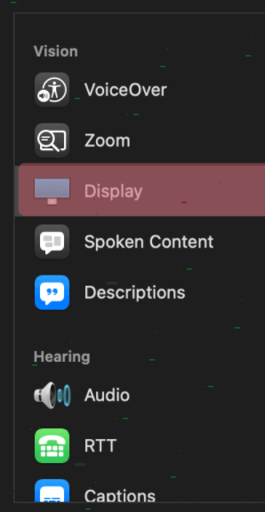 macOS鼠標指針樣式設置方法介紹