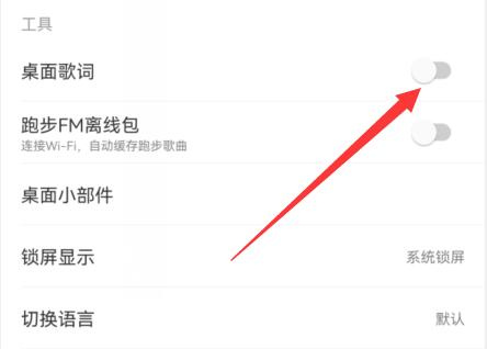 網(wǎng)易云音樂顯示歌詞在手機(jī)屏幕教程