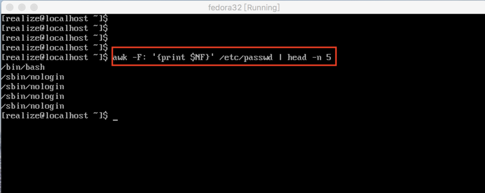 Linux系統中使用awk命令處理文字數據具體操作方法
