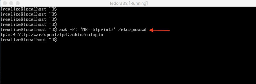 Linux系統中使用awk命令處理文字數據具體操作方法