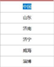 用純JS實現二級菜單效果