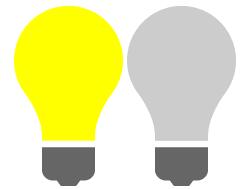 js實現電燈開關效果