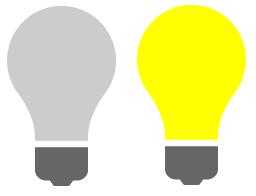 js實現電燈開關效果