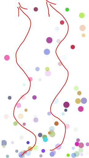 js實現可愛的氣泡特效