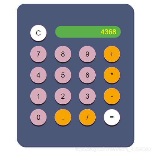 js實現計算器功能