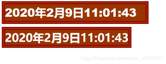 使用JS實現動態時鐘