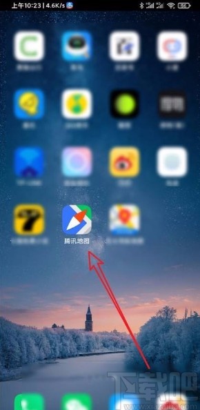 騰訊地圖app導航時顯示附近優惠信息的方法