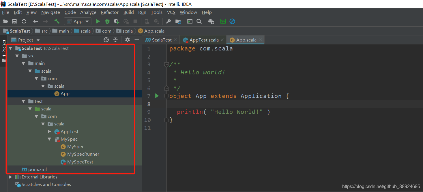 idea中如何創建scala項目