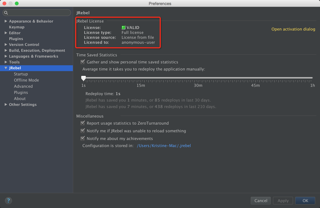 自從在 IDEA 中用了熱部署神器 JRebel 之后,開發效率提升了 10(真棒)