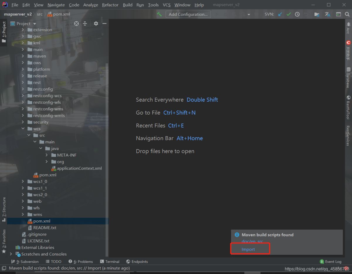 IDEA導入geoserver項目的詳細步驟及注意事項