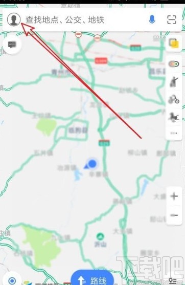 高德地圖app調整地圖字體大小的操作方法