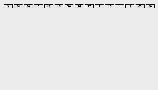 十大經典排序算法的JS版