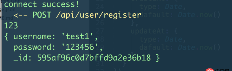 javascript - mongoose save不起作用也沒有反應(yīng)~~