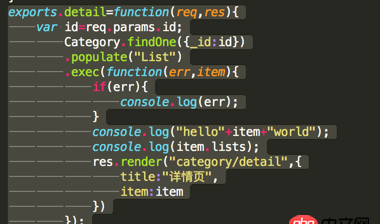 html - mongoose里面的populate沒用？