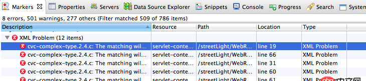 java-ee - Eclipse上的tomcat8.0用不了