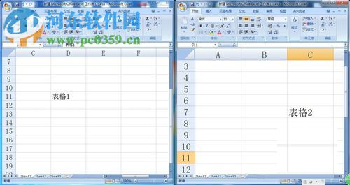 excel2007/2010設置不同文檔窗口分離顯示的方法
