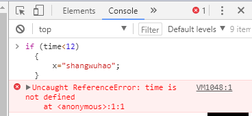 為啥這個(gè)是uncaught吖