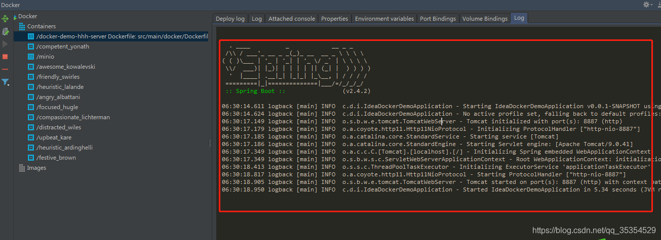 IDEA 配置Docker的過程