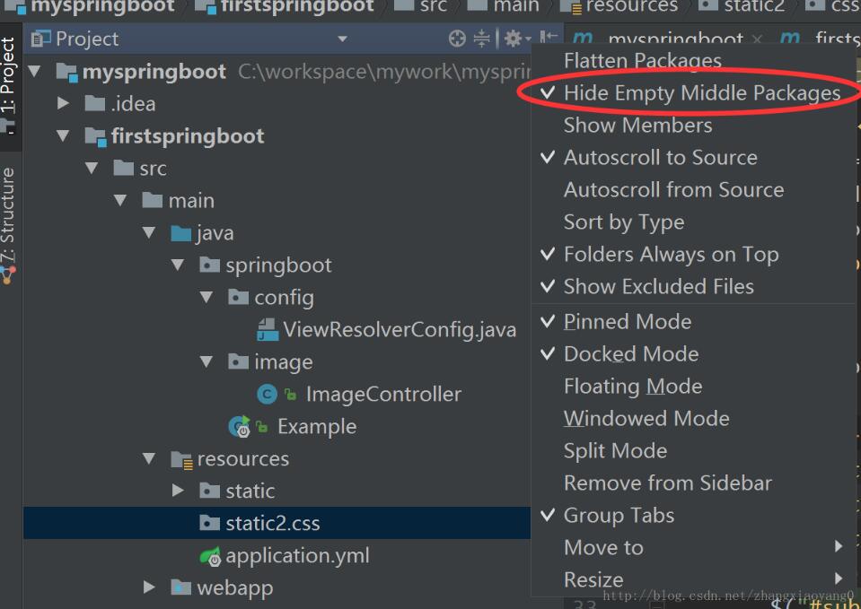 完美解決idea創建文件時,文件不分級展示的情況