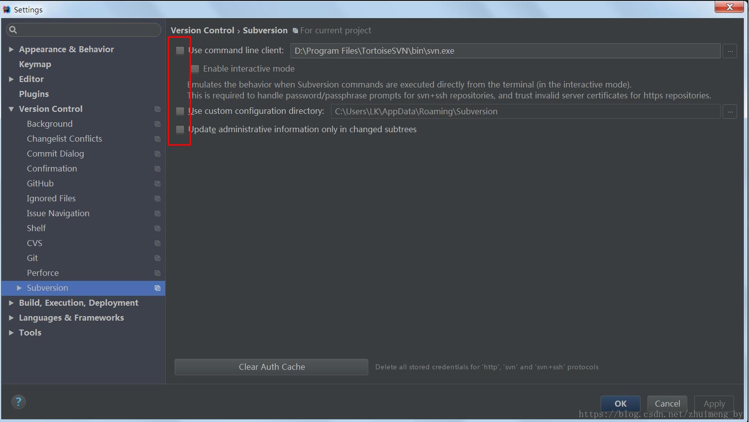 IDEA取消SVN關聯,再重新分享項目的操作