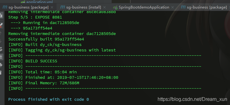 idea集合docker實現鏡像打包一鍵部署