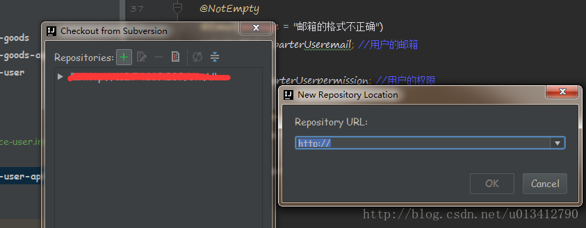 IntelliJ IDEA下的SVN使用(傻瓜式教學)