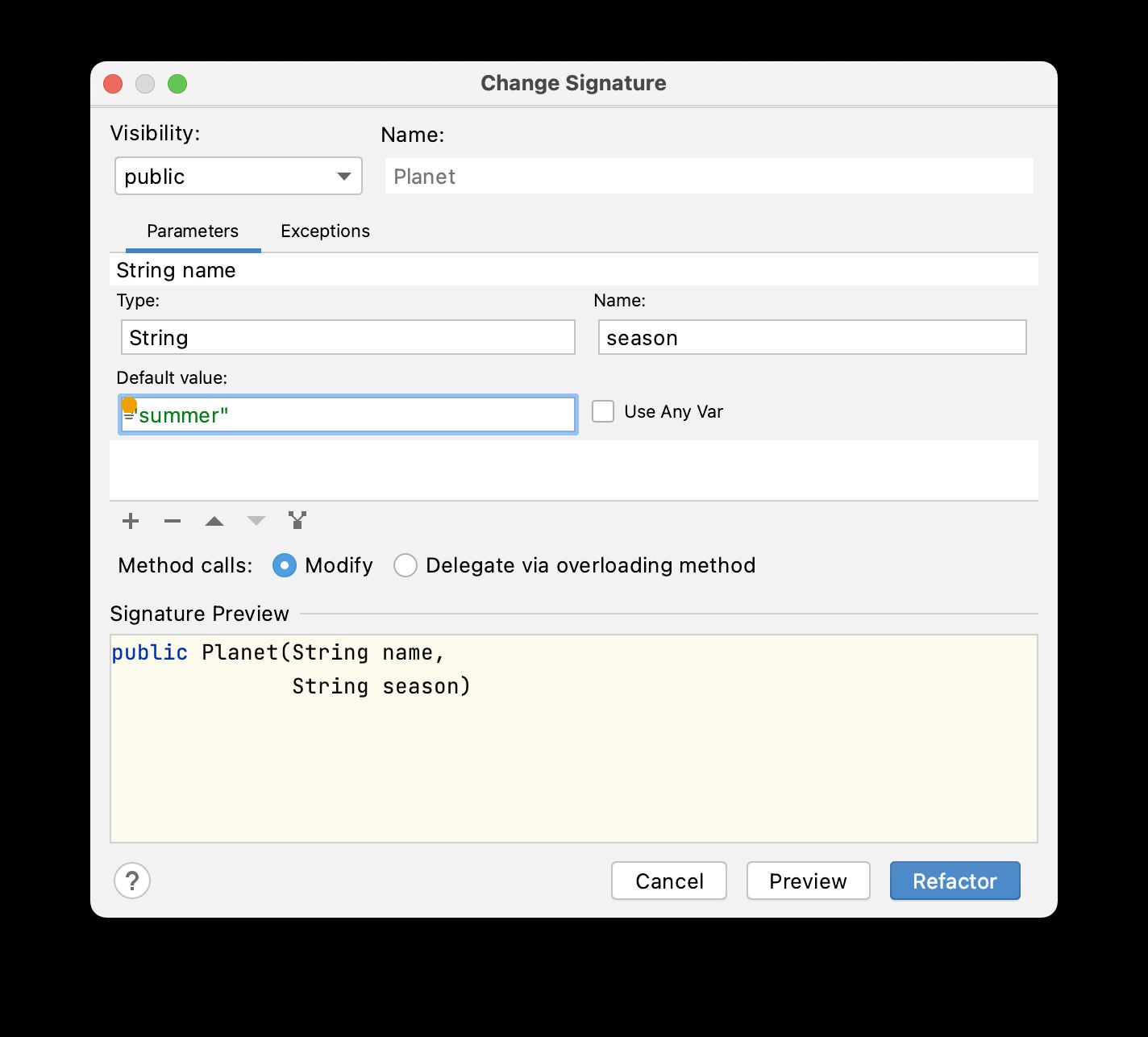 IntelliJ IDEA 2020.3通過重命名內(nèi)聯(lián)重構(gòu)代碼