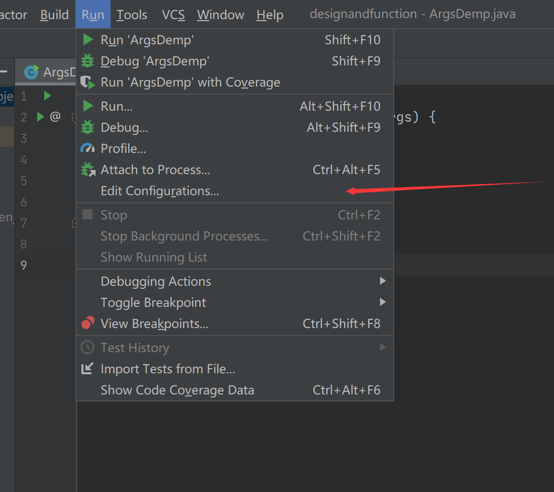 IDEA main主函數(shù)如何添加args變量