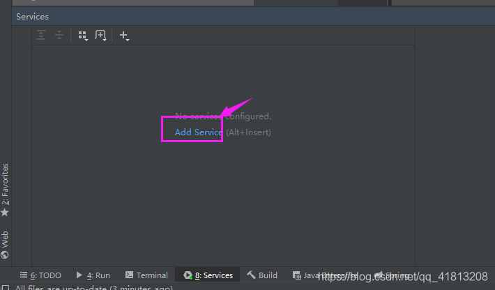 IDEA快速顯示Run DashBoard的圖文詳解