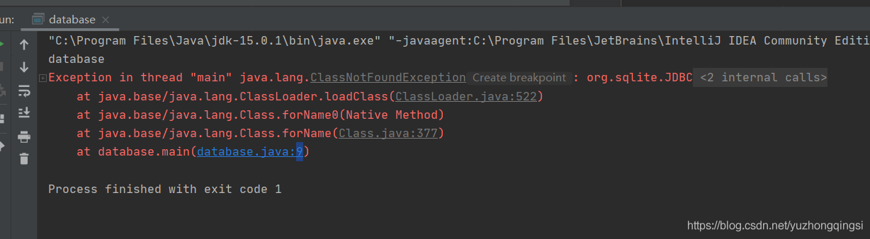 IntellJ Idea 2020版添加sqlite數(shù)據(jù)庫(kù)的方法