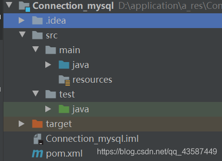 IDEA中用maven連接數據庫的教程