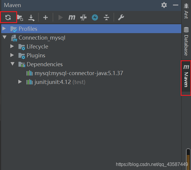 IDEA中用maven連接數據庫的教程