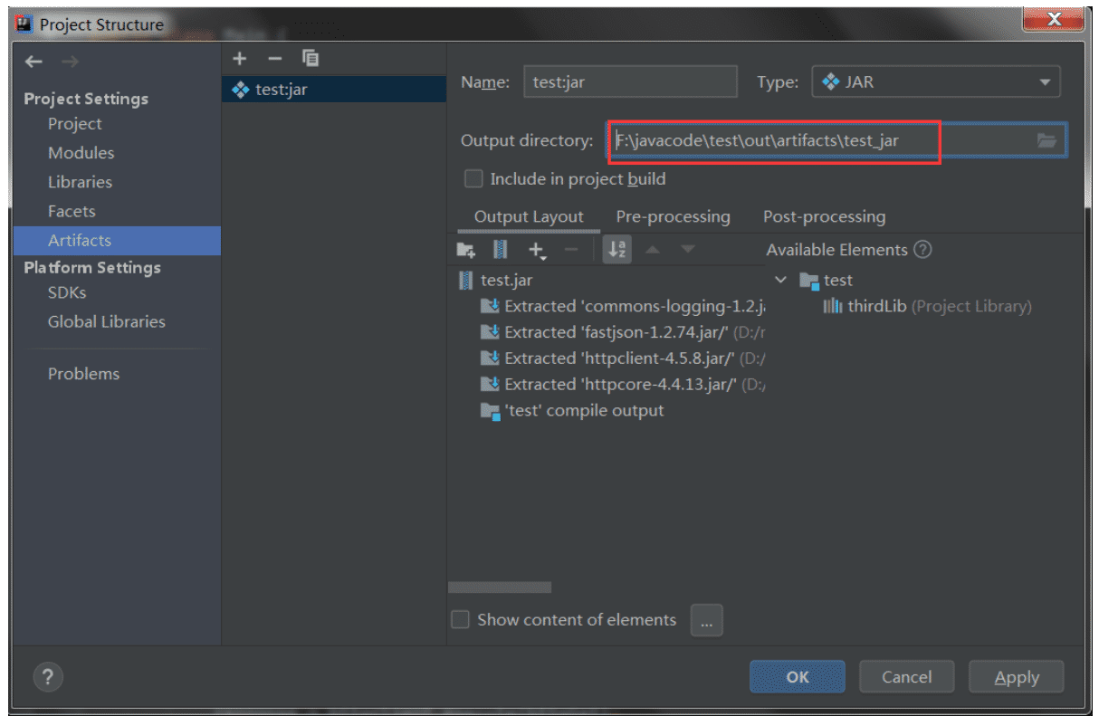 IDEA生成可運(yùn)行jar包(包含第三方j(luò)ar包)流程詳解