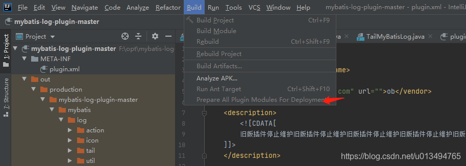 關于IDEA 2020使用 mybatis-log-plugin插件的問題