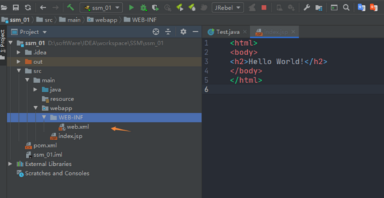 IDEA創建maven項目時在tomcat運行瀏覽器404的問題