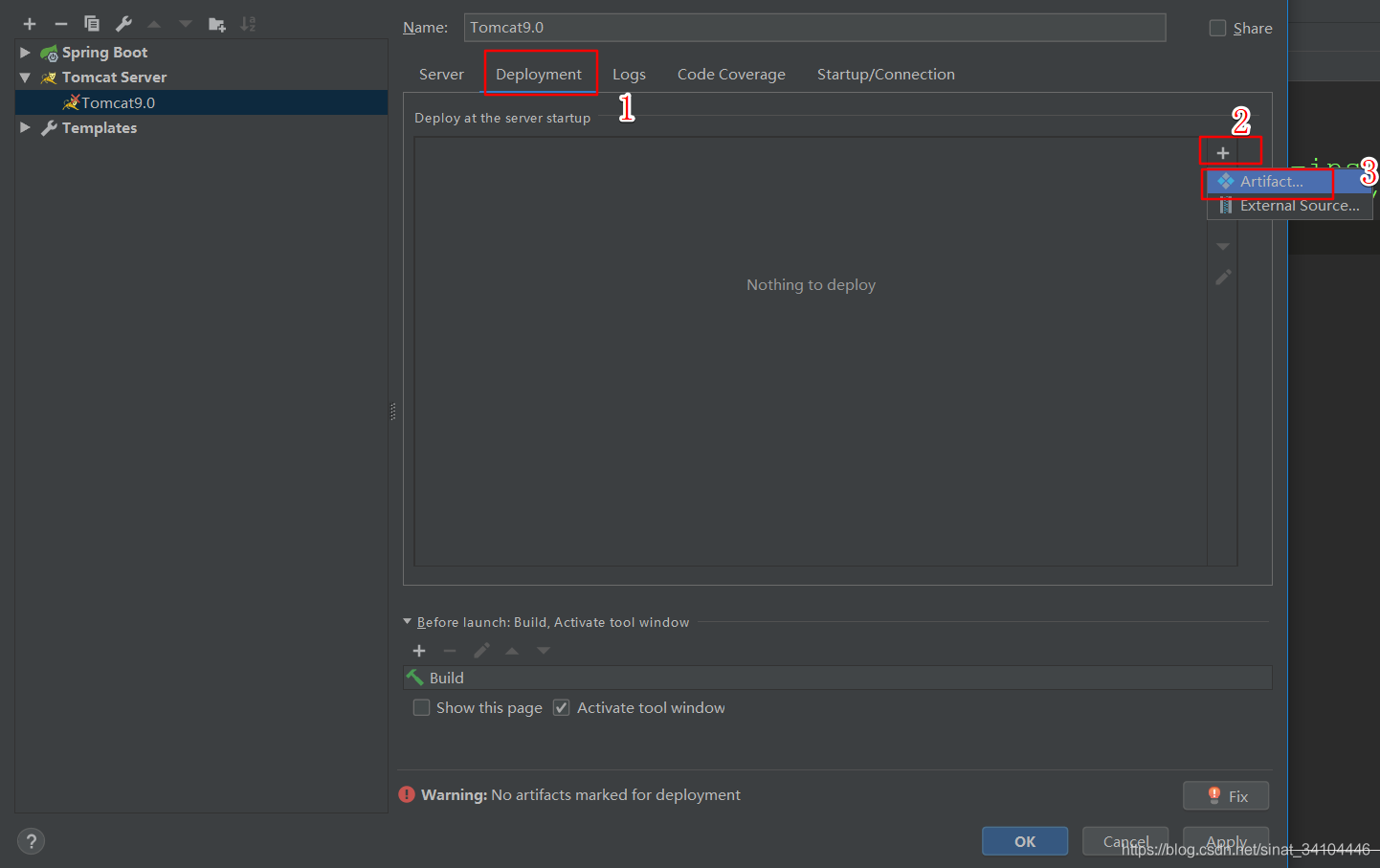 IDEA 配置Tomcat服務器和發布web項目的圖文教程