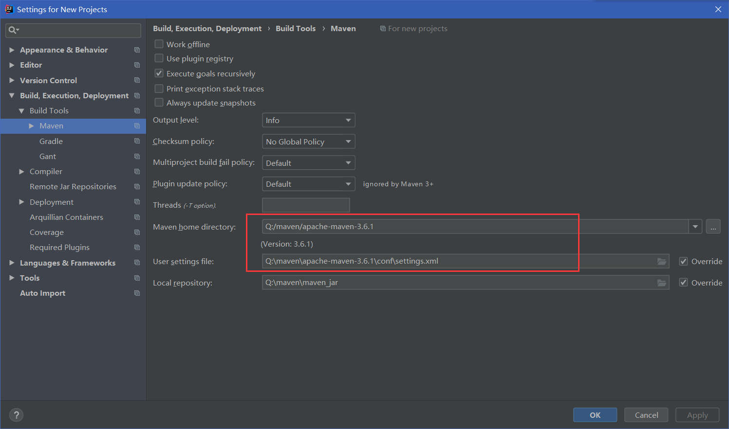 IDEA怎么設(shè)置maven配置