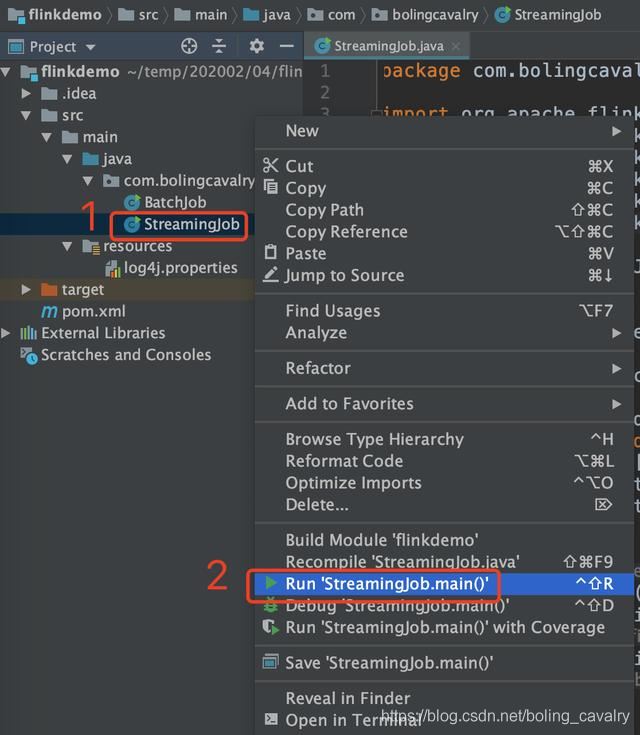 IDEA上運行Flink任務的實戰教程