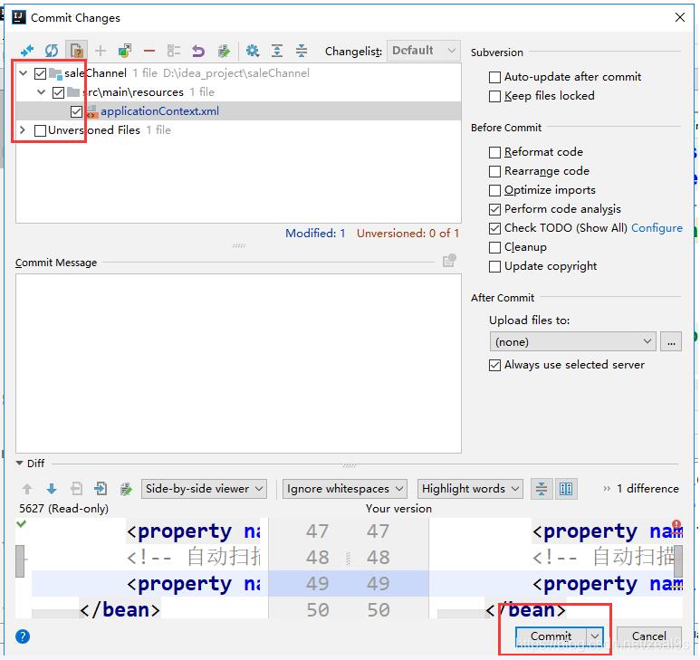解決idea中svn提交時performing vcs refresh時間很長的問題