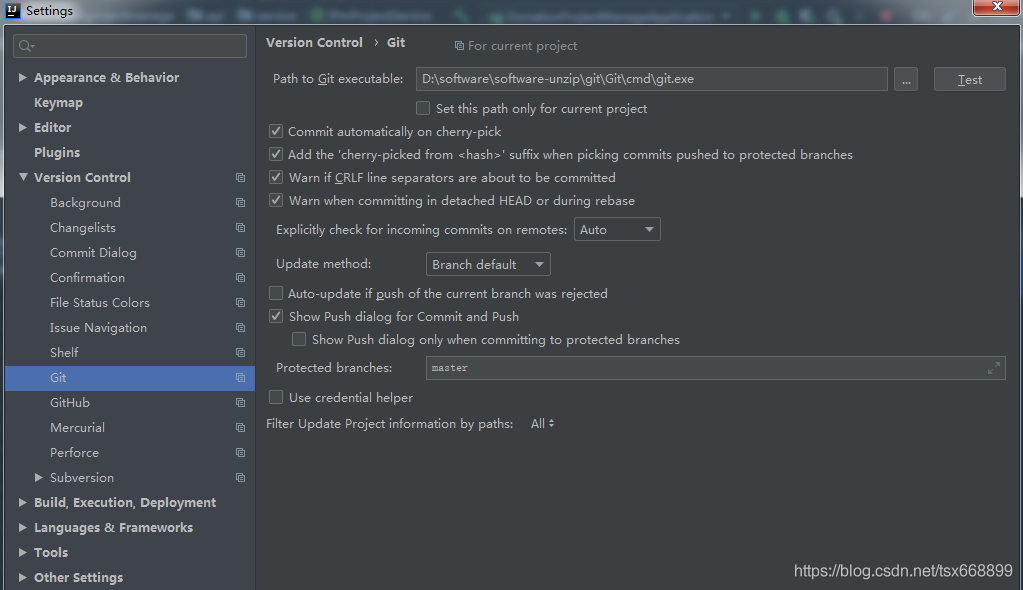 解決idea 拉取代碼出現(xiàn)的 “ Сannot Run Git Cannot identify version of git executable: no response“的問題