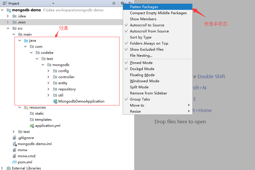 IntelliJ IDEA Project窗口的一些設(shè)置詳解