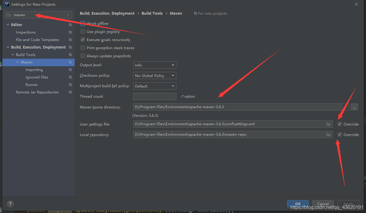 intellij idea修改maven配置時總是恢復默認配置的解決方法idea版本(2020.2.x)