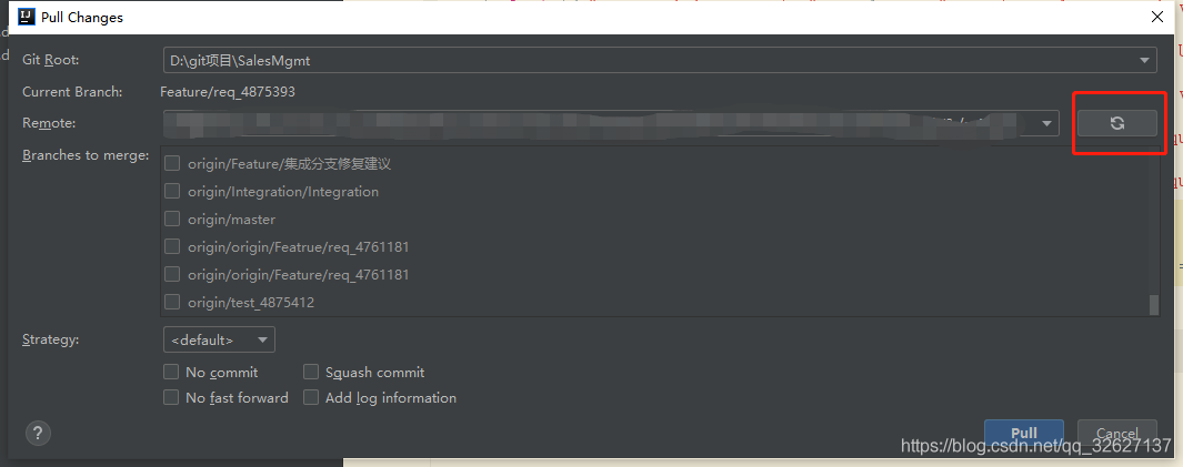 idea手動刷新git分支的詳細教程