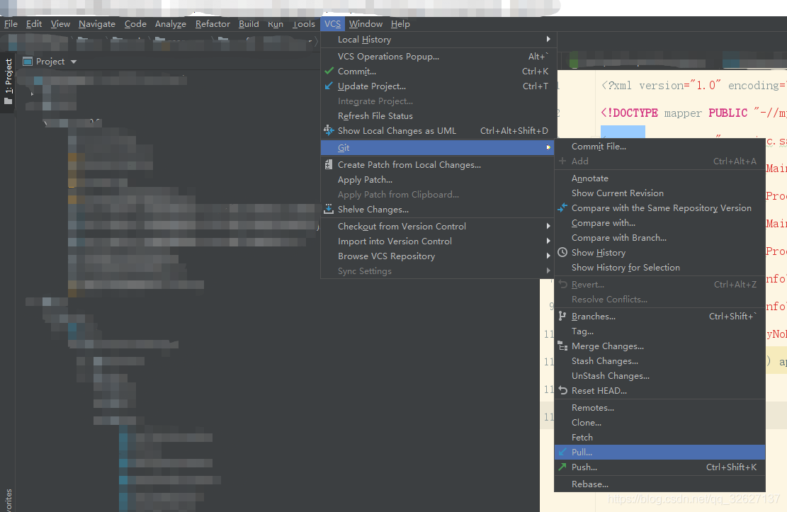 idea手動刷新git分支的詳細教程